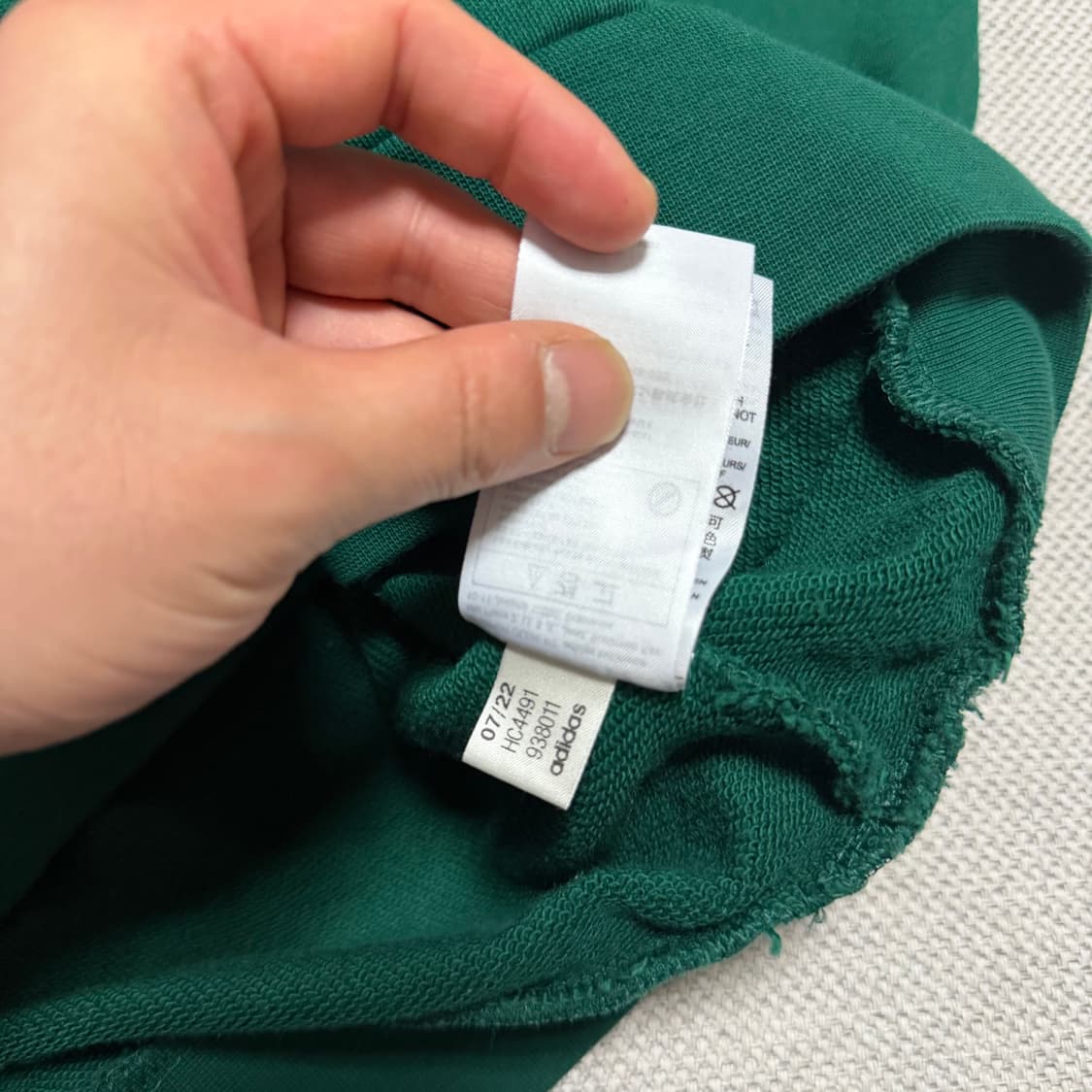 아디다스 멀티 로고 후드티 상품이미지5