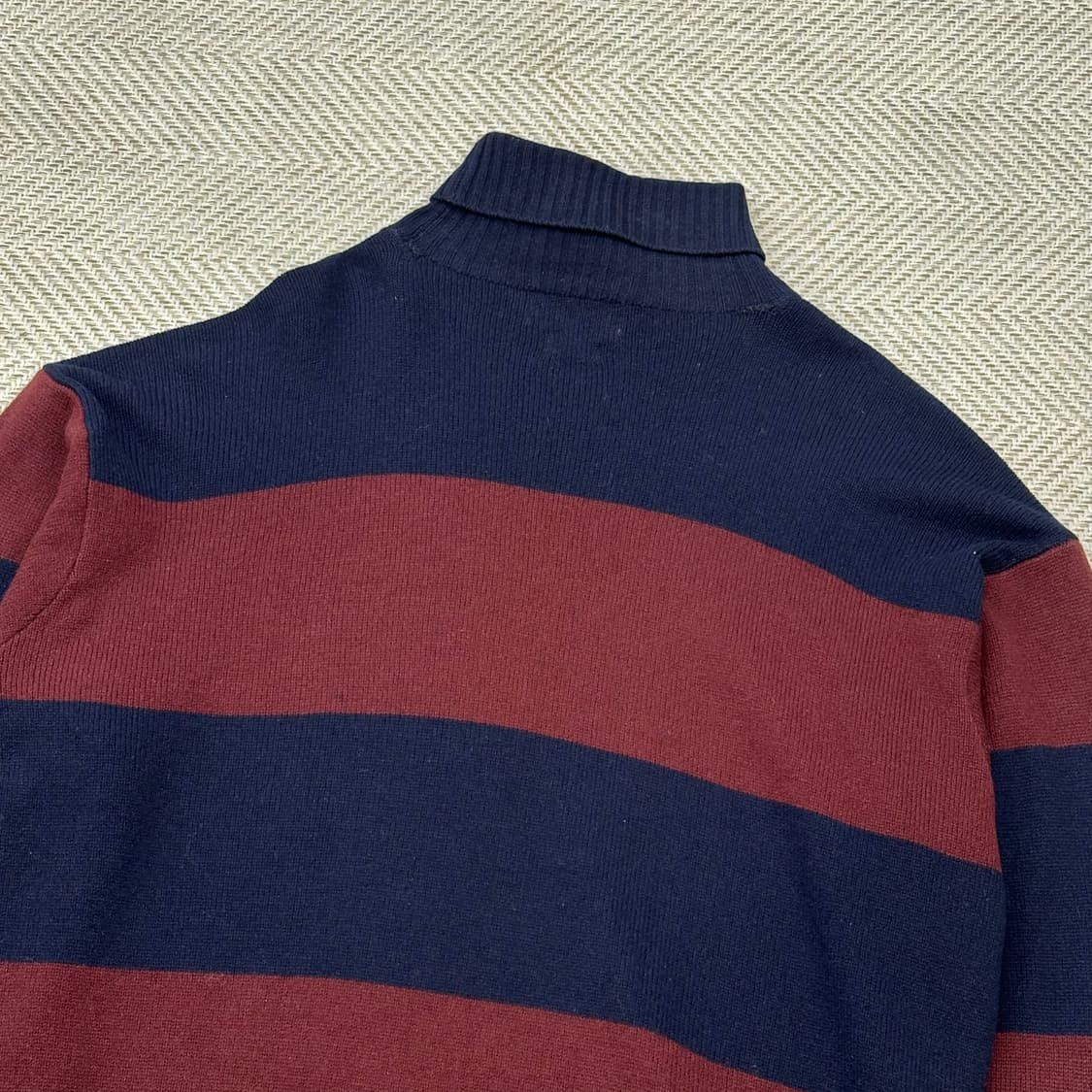 폴로랄프로렌 스트라이프 터틀넥 울니트 상품이미지4