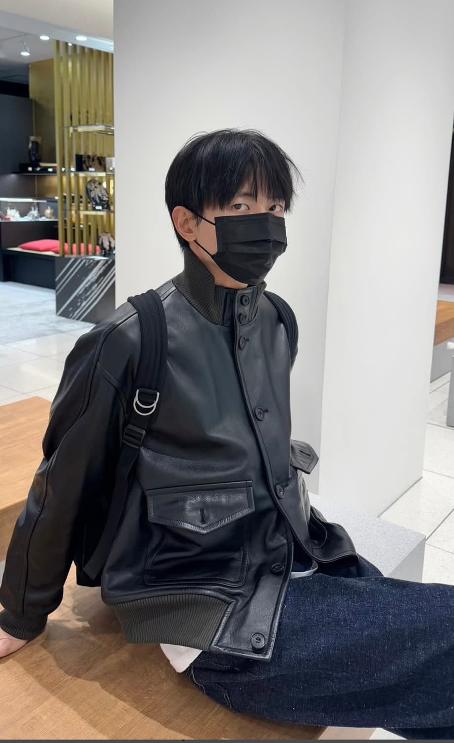 애프터프레이 a1 가죽 자켓 상품이미지5