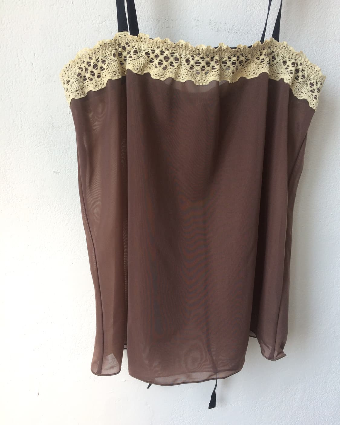 Crochet trimming 2way sleeevleess 상품이미지3