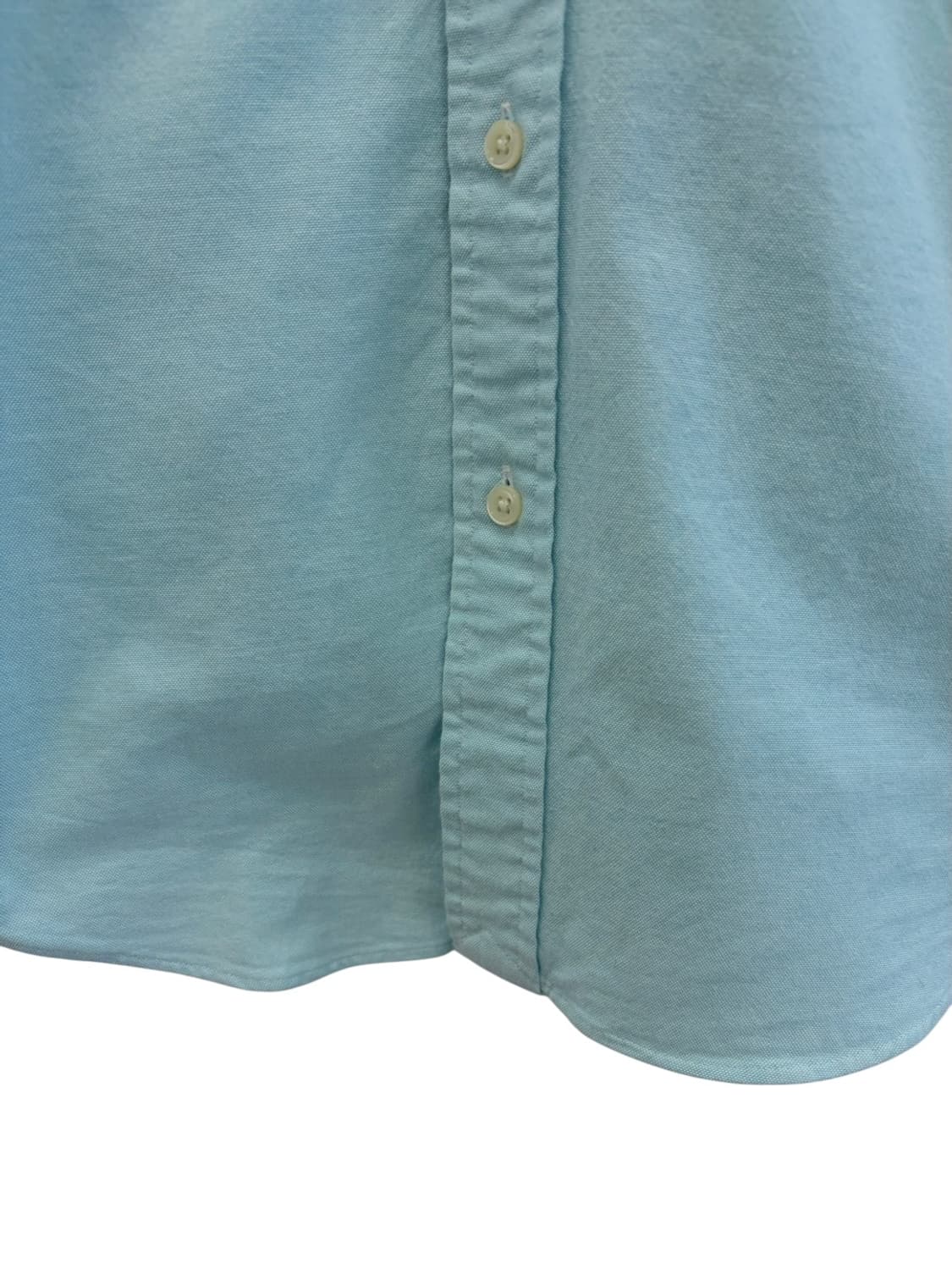 폴로 옥스포드 셔츠 블루그린 (M)  상품이미지5