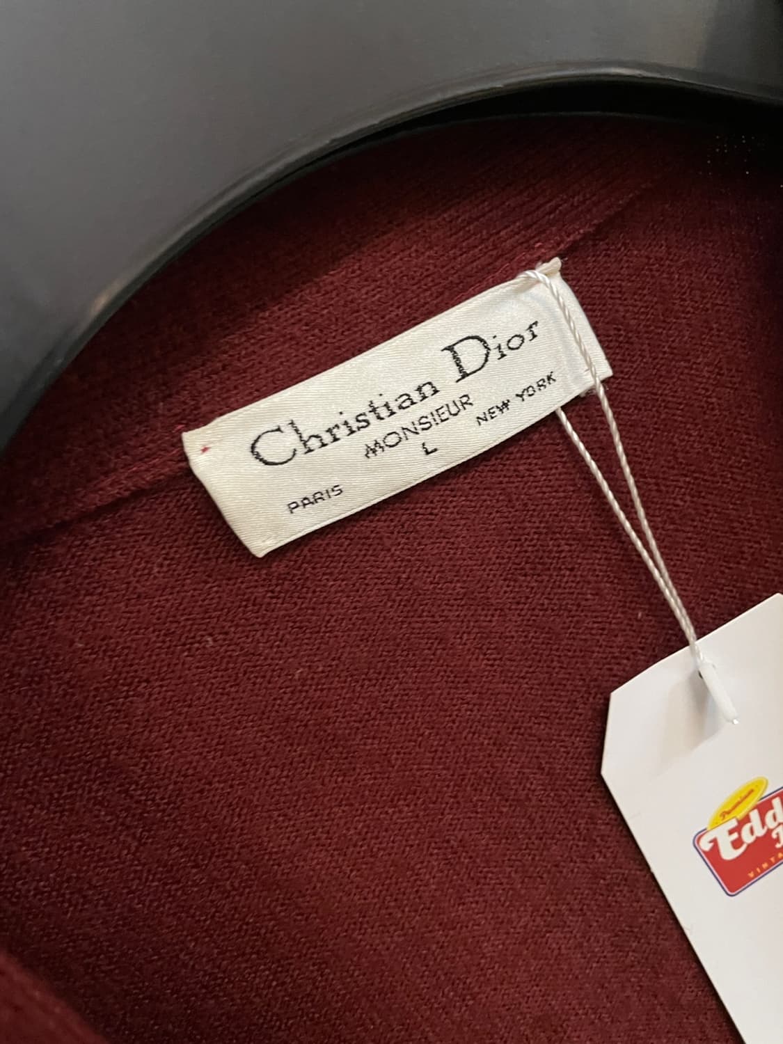 디올 로고 코튼 가디건 상품이미지4