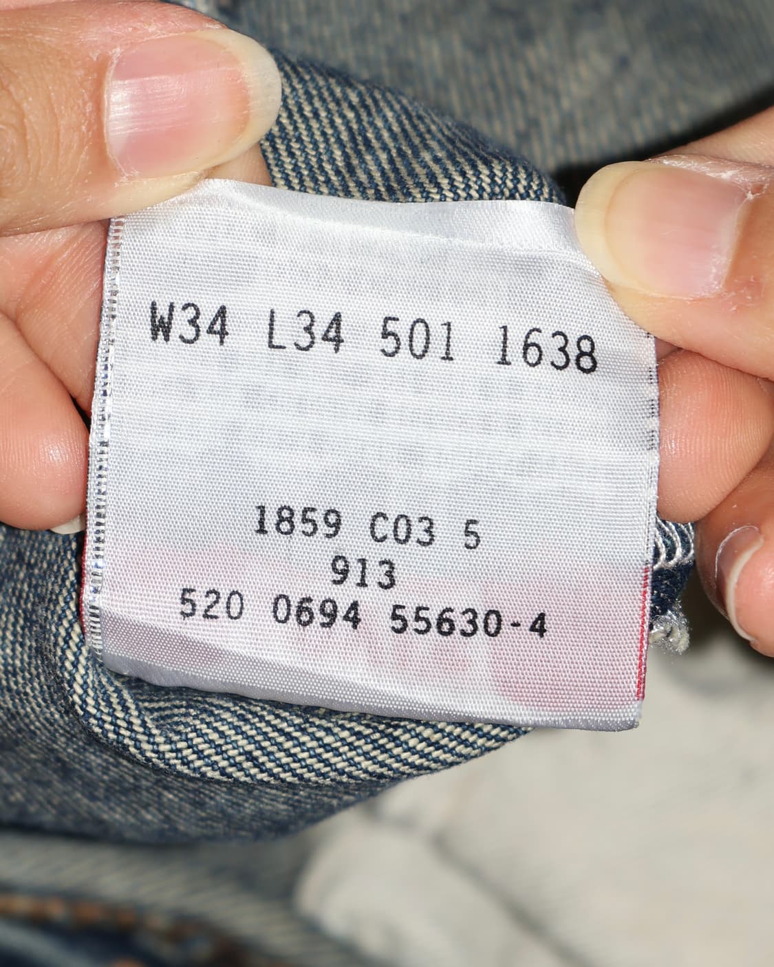 90‘s USA 리바이스 501 데님팬츠 상품이미지8