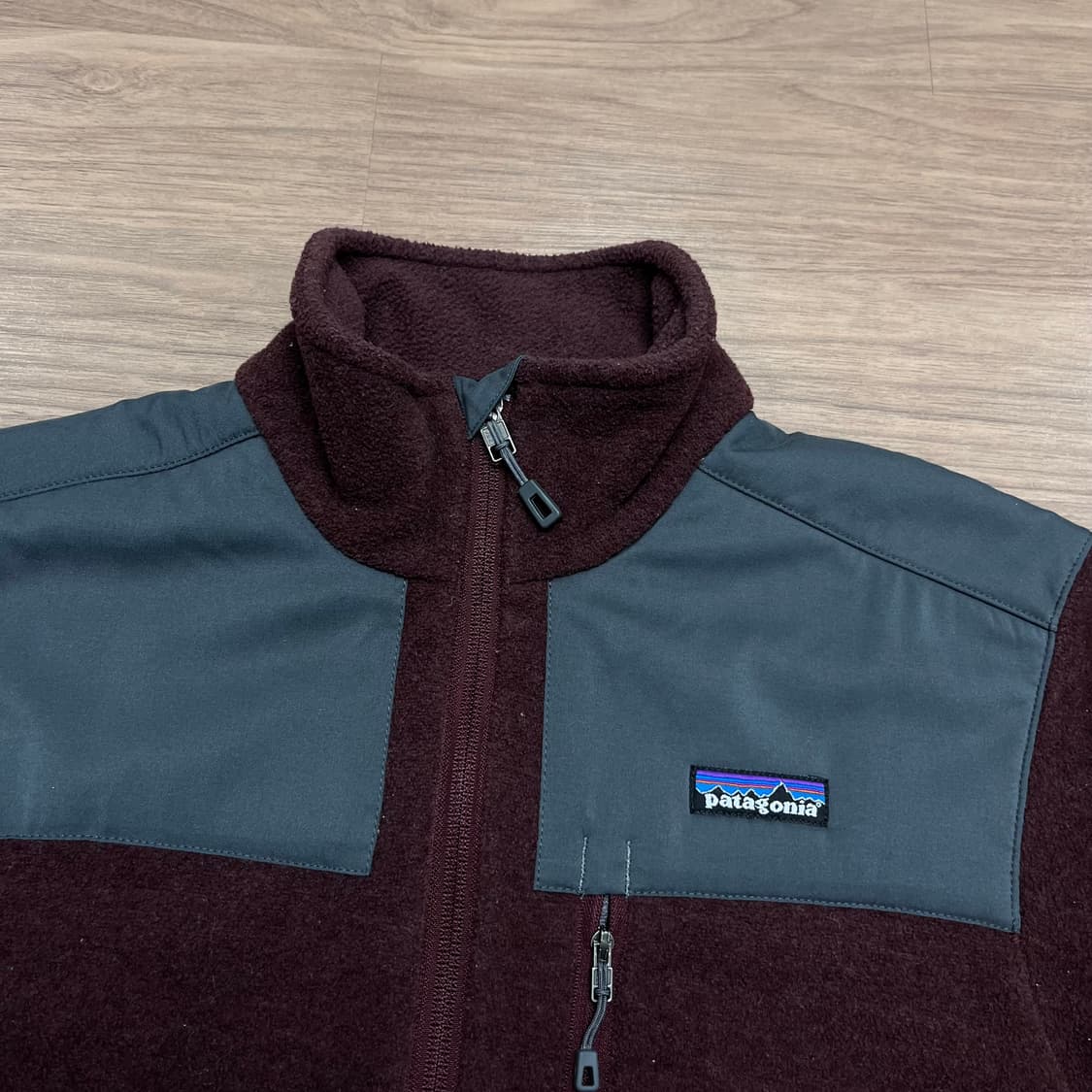 100 파타고니아 버건디 플리스 자켓 상품이미지2