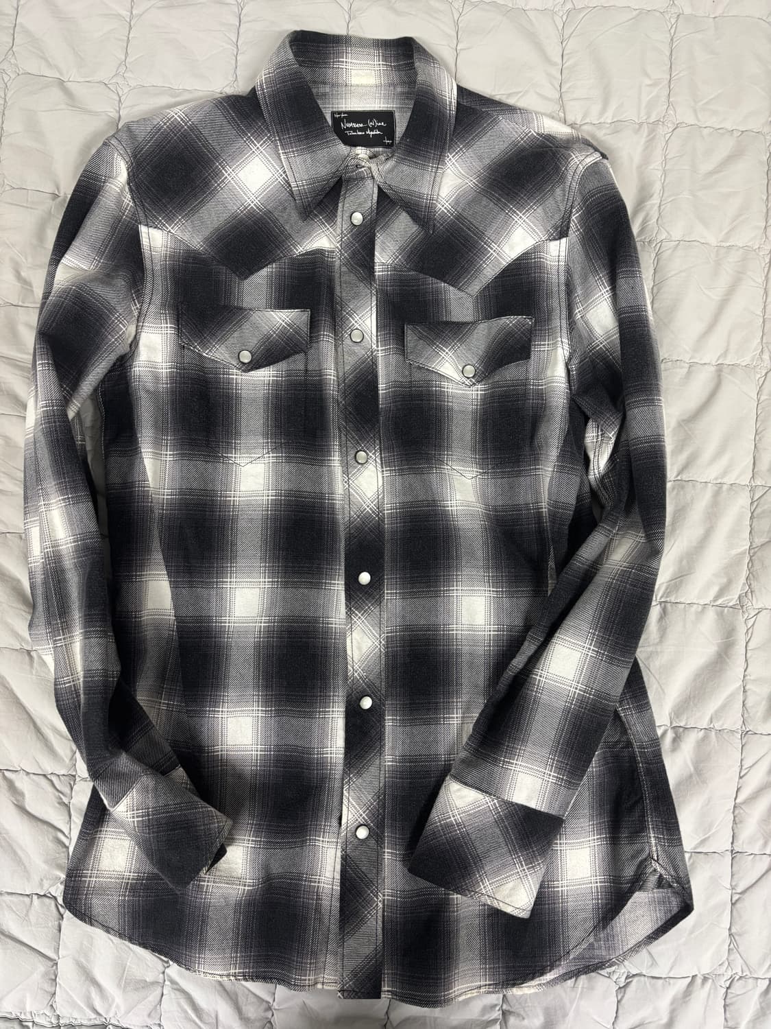 넘버나인 07FW 웨스턴 셔츠 상품이미지1