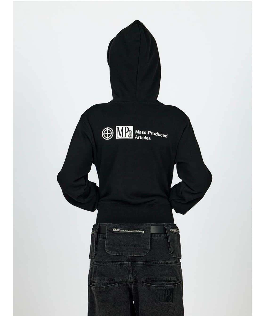 플라스틱프로덕트 후드집업 MPa HOOD ZIP UP WOMEN M사이즈 상품이미지2