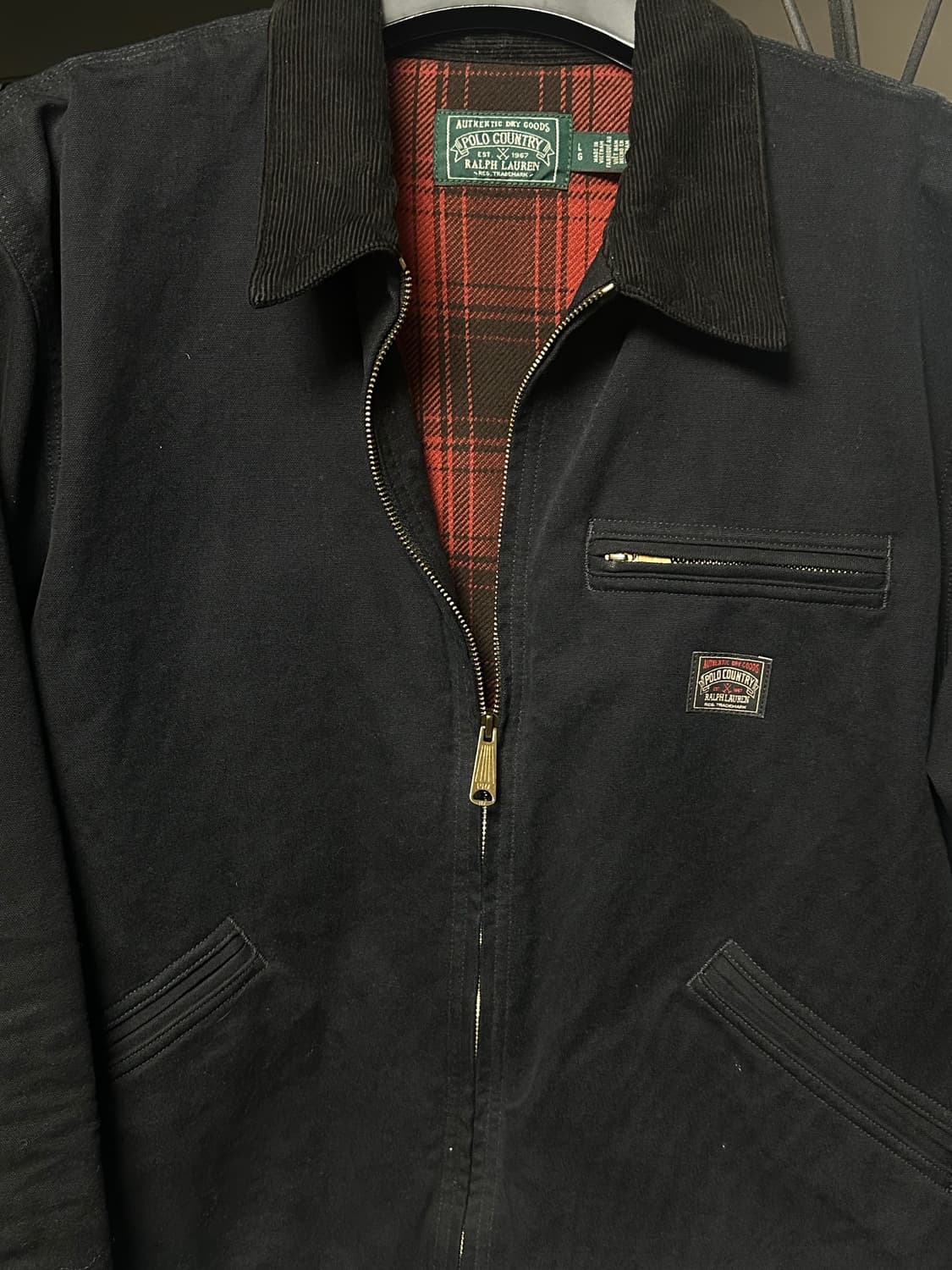 (L)폴로 컨트리 캔버스 자켓 상품이미지1