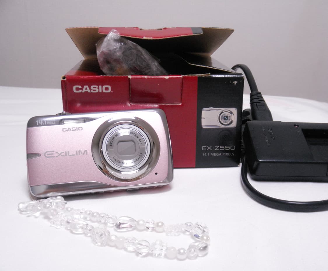 풀박) 카시오 엑슬림 z550 핑크 Casio Exilim z550 상품이미지3
