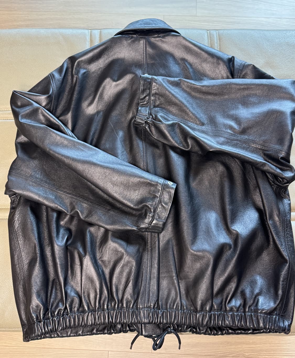 브라운야드 레더 필드 자켓 상품이미지4