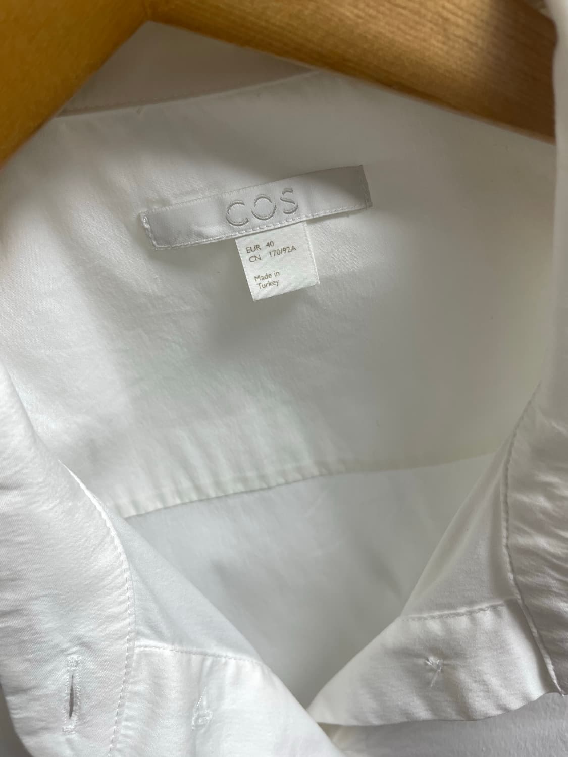 COS 화이트 셔츠 (EUR 40) 상품이미지3