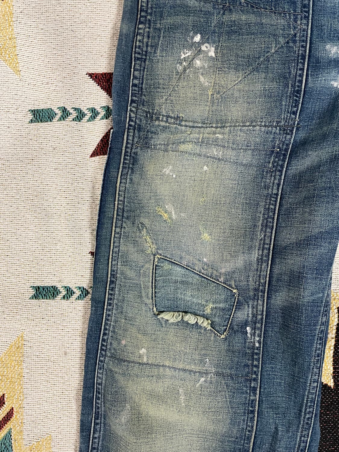 RRL 디스트레스드 카펜터 진 상품이미지7