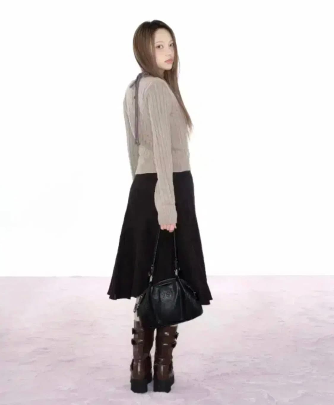 ason 애즈온 보니타 미니백 블랙 BONITA MINI BAG 상품이미지7