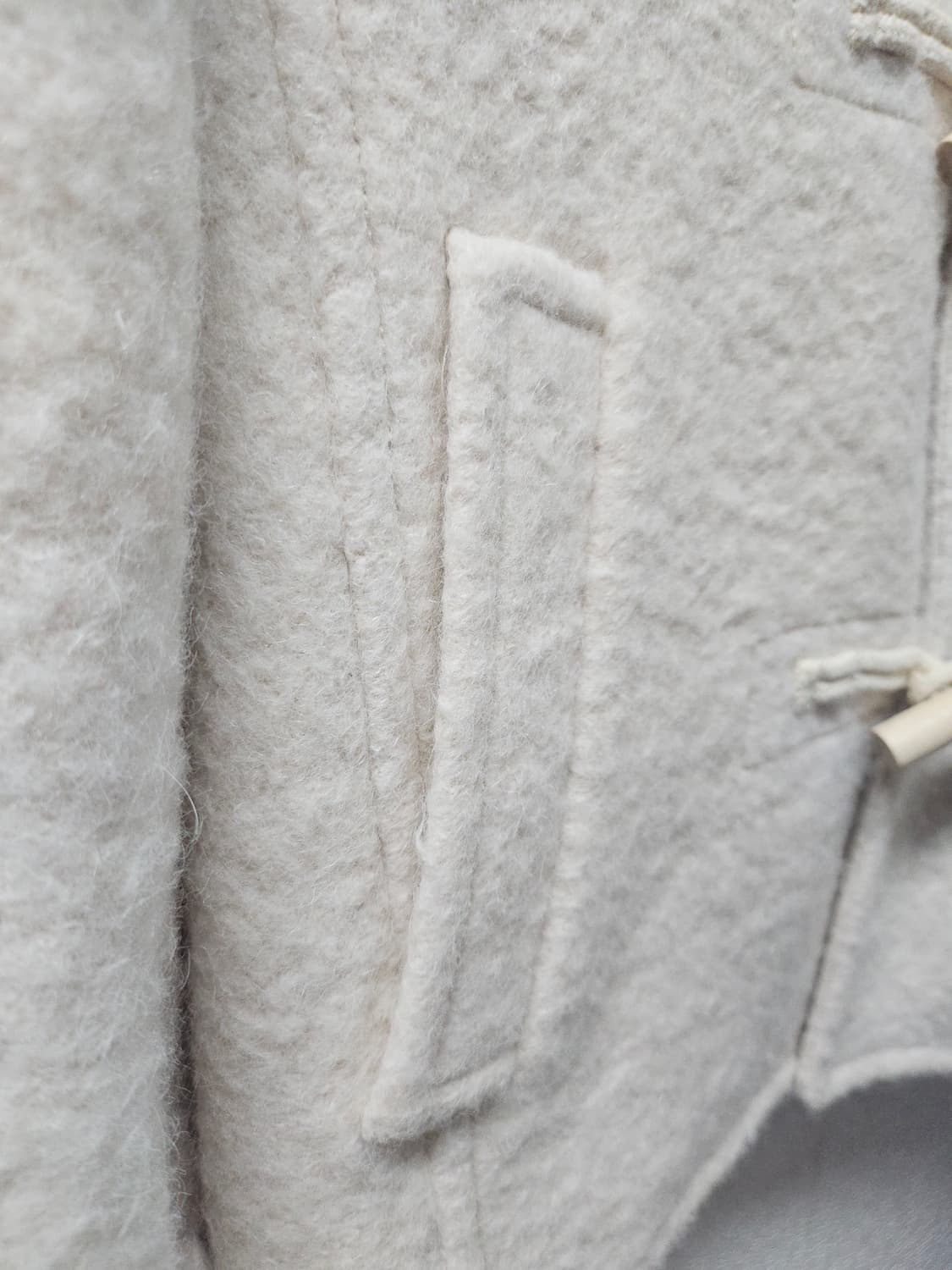 아떼 바네사브루르노 떡볶이 코트 아이보리 36 상품이미지4