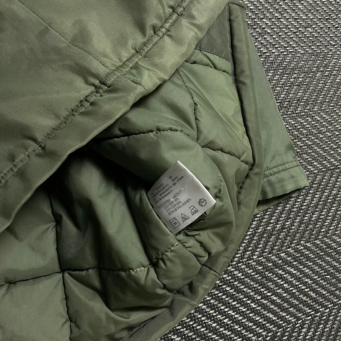 00s 나이키 빅스우시 야상 점퍼 자켓 카키y 5639 상품이미지5