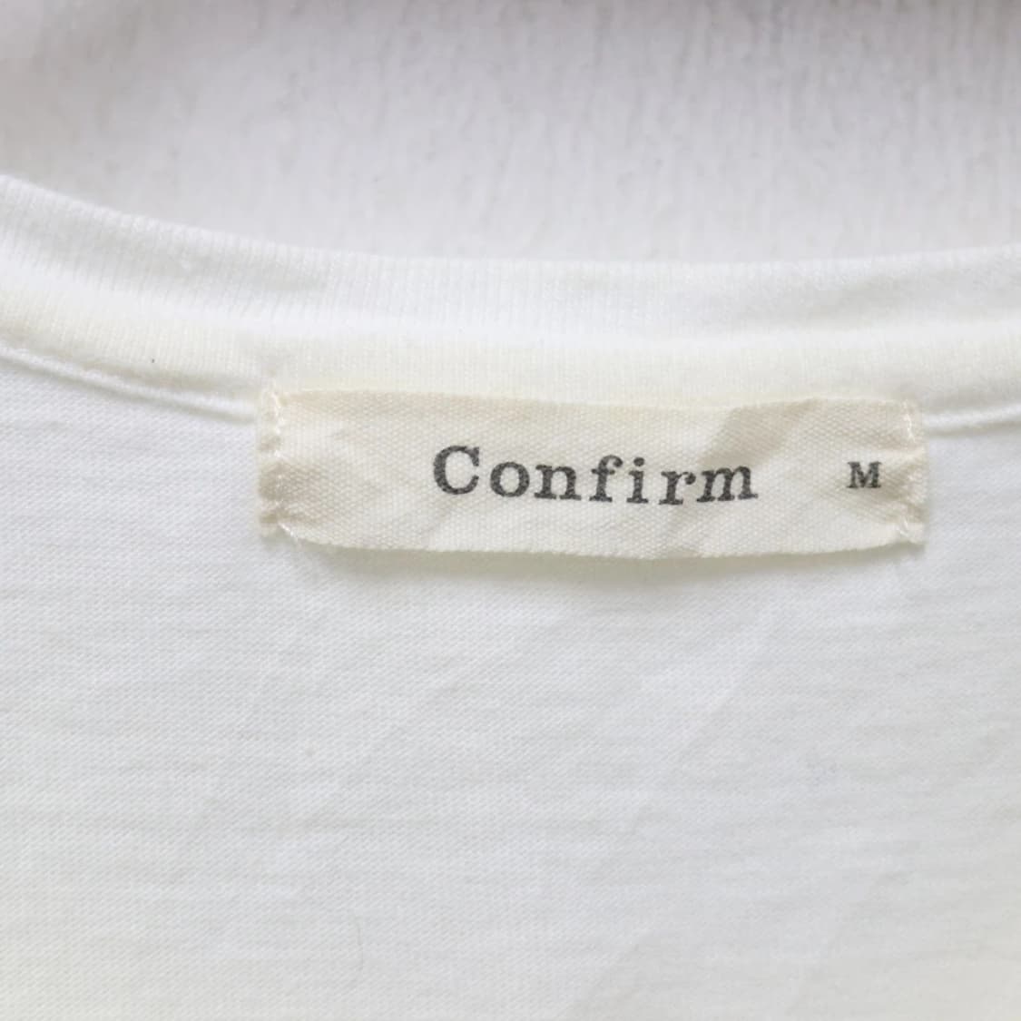 CONFIRM 빈티지 레터링 긴팔티셔츠 61135 상품이미지6