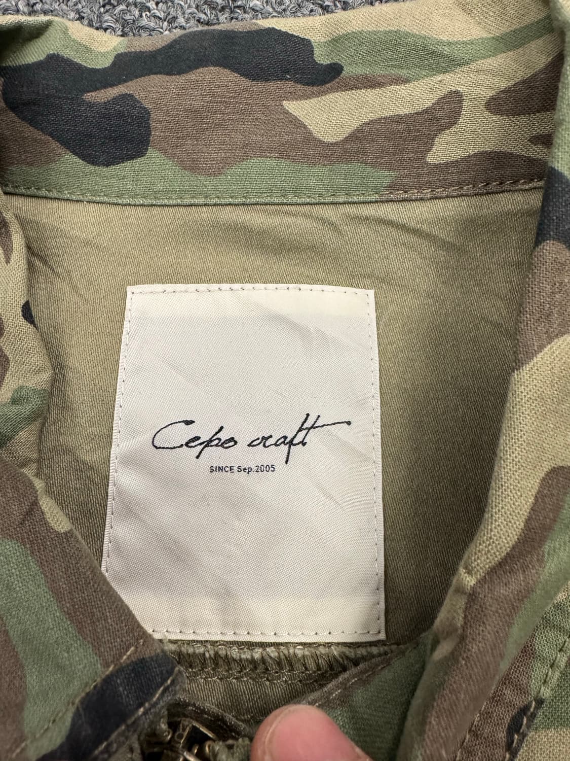 japanese vintage 카모 필드셔츠 자켓 상품이미지3