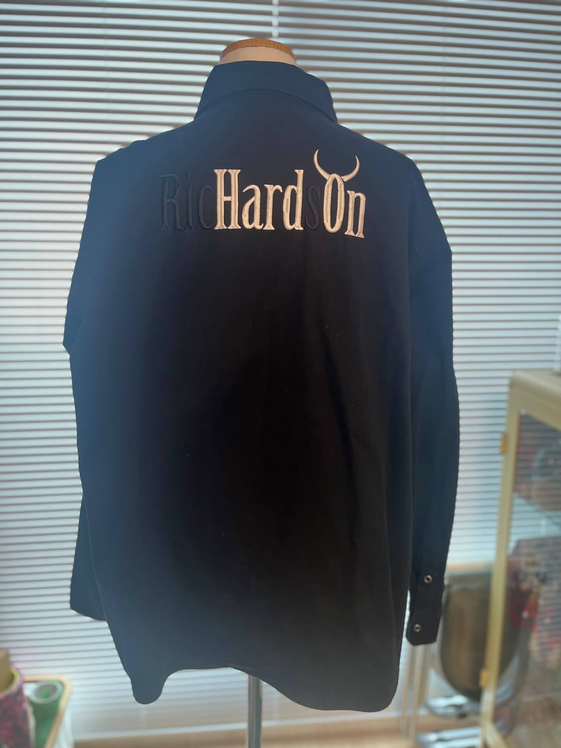 리차드슨 패치자수 로데오 셔츠 M 상품이미지7