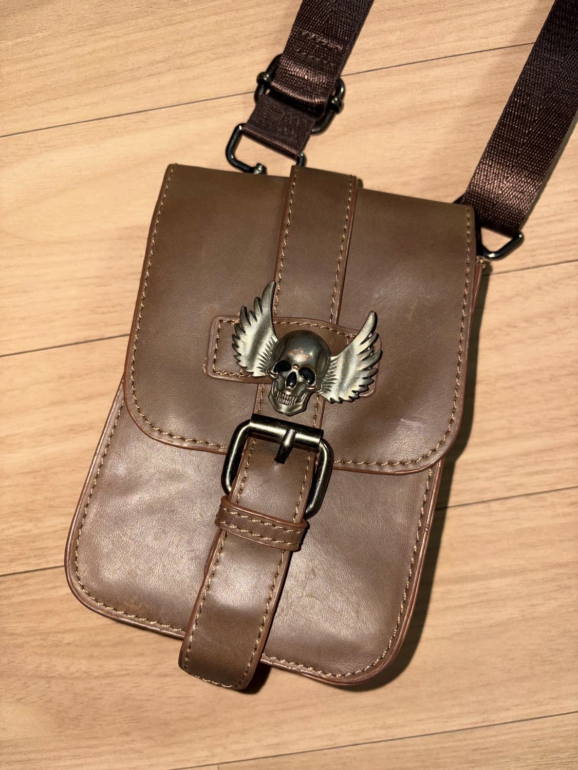 소가죽 크로스백 상품이미지1