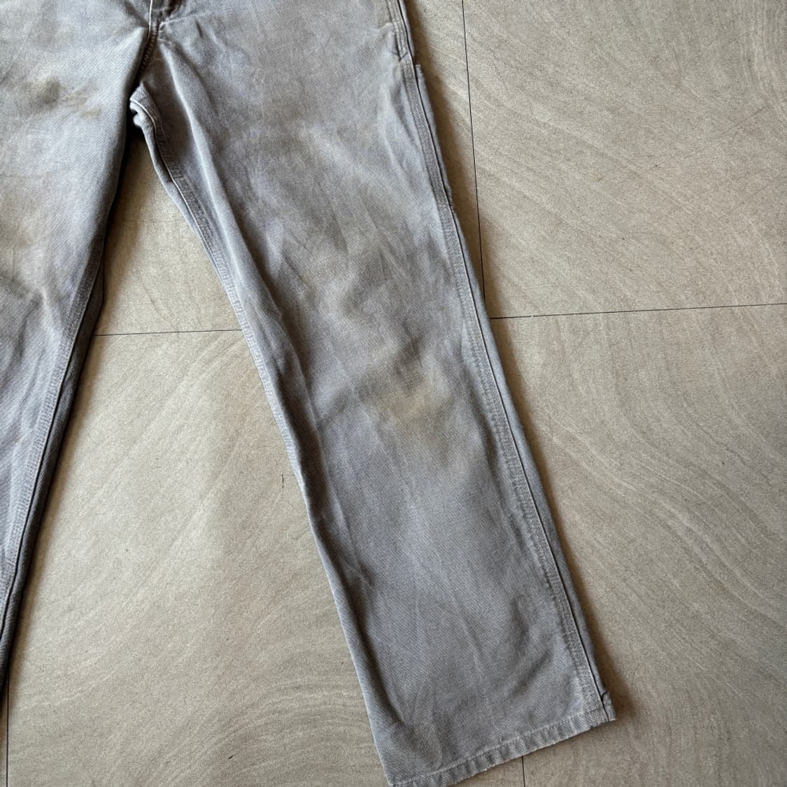 칼하트 오리지널 그레이 워크 팬츠 바지 상품이미지4