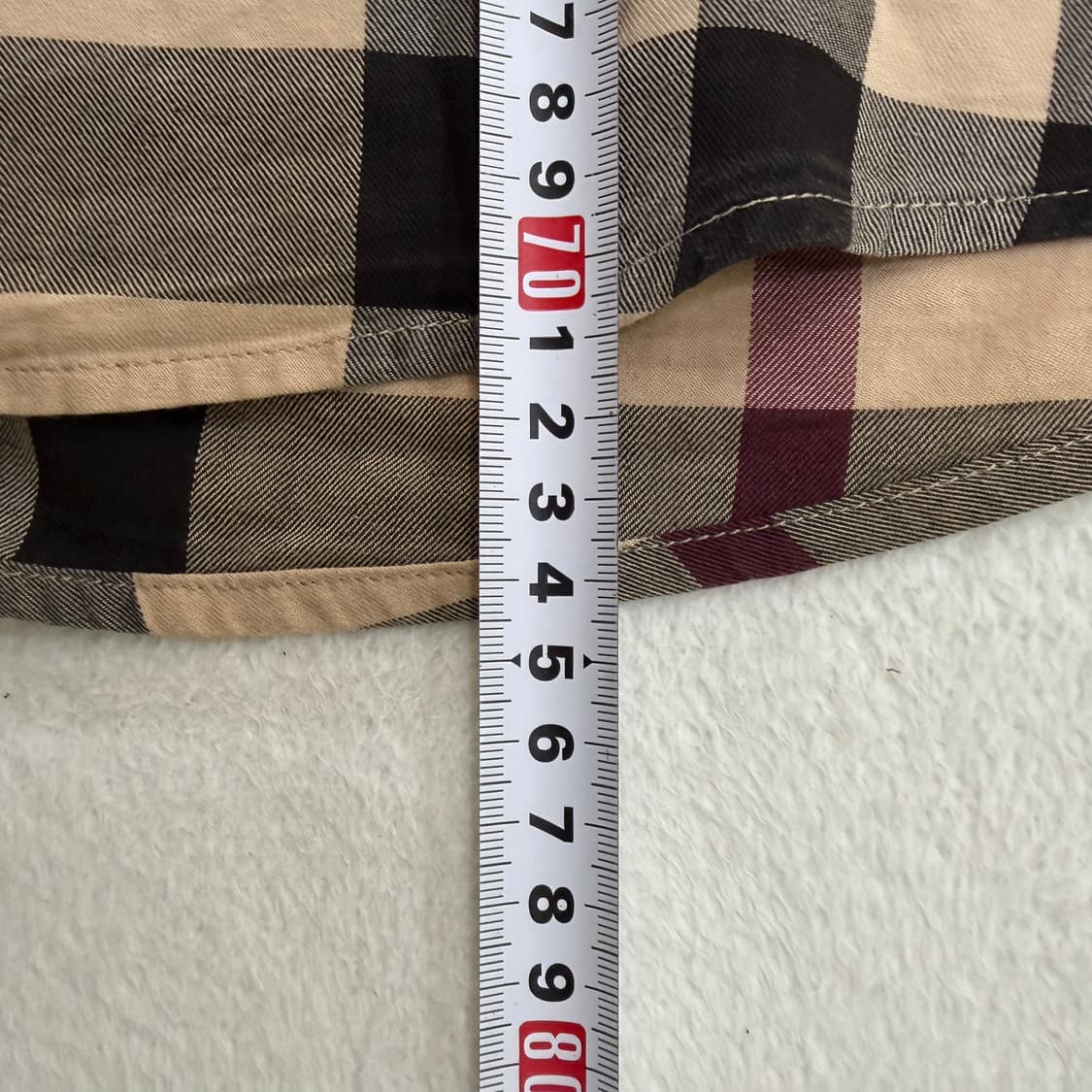 M 명품 체크패턴 셔츠 0403T 상품이미지6