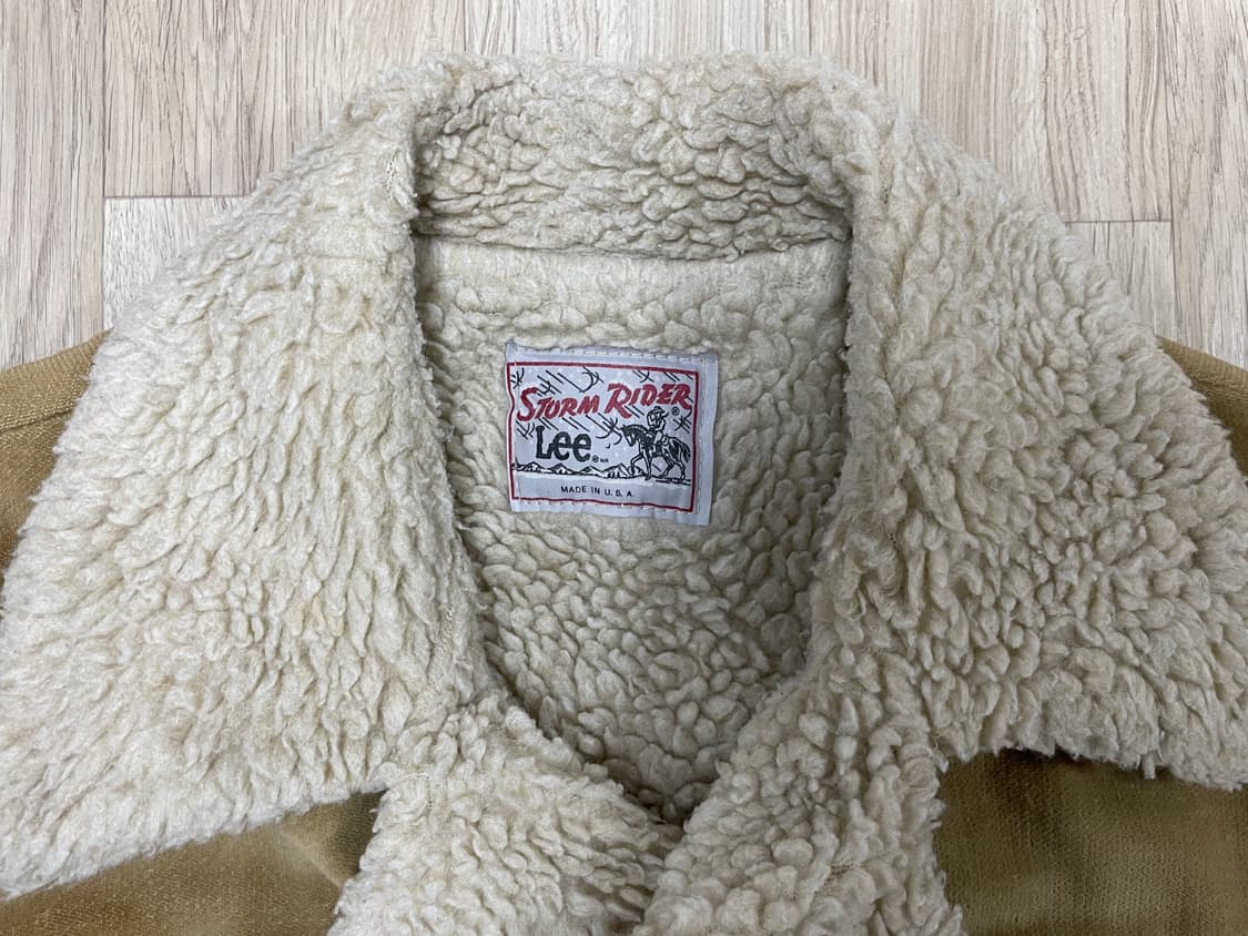 100) 80s Lee 웨스턴 코듀로이 양털코트(미제)RRL&LVC&폴로 상품이미지3