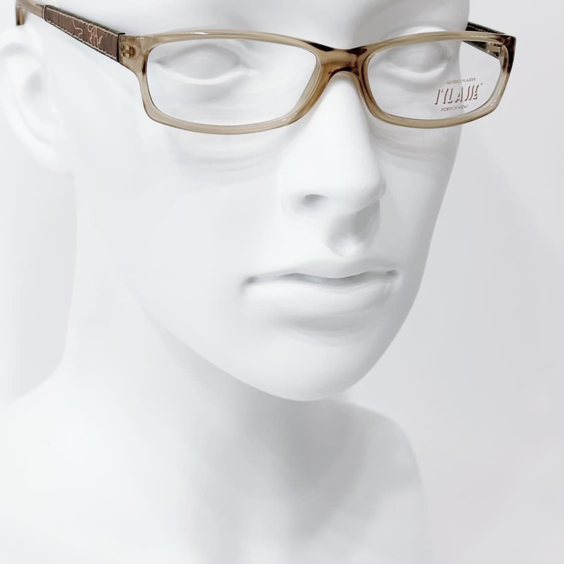 ALVIERO MARTINI 베이지 뿔테 데드스탁 빈티지안경 상품이미지5