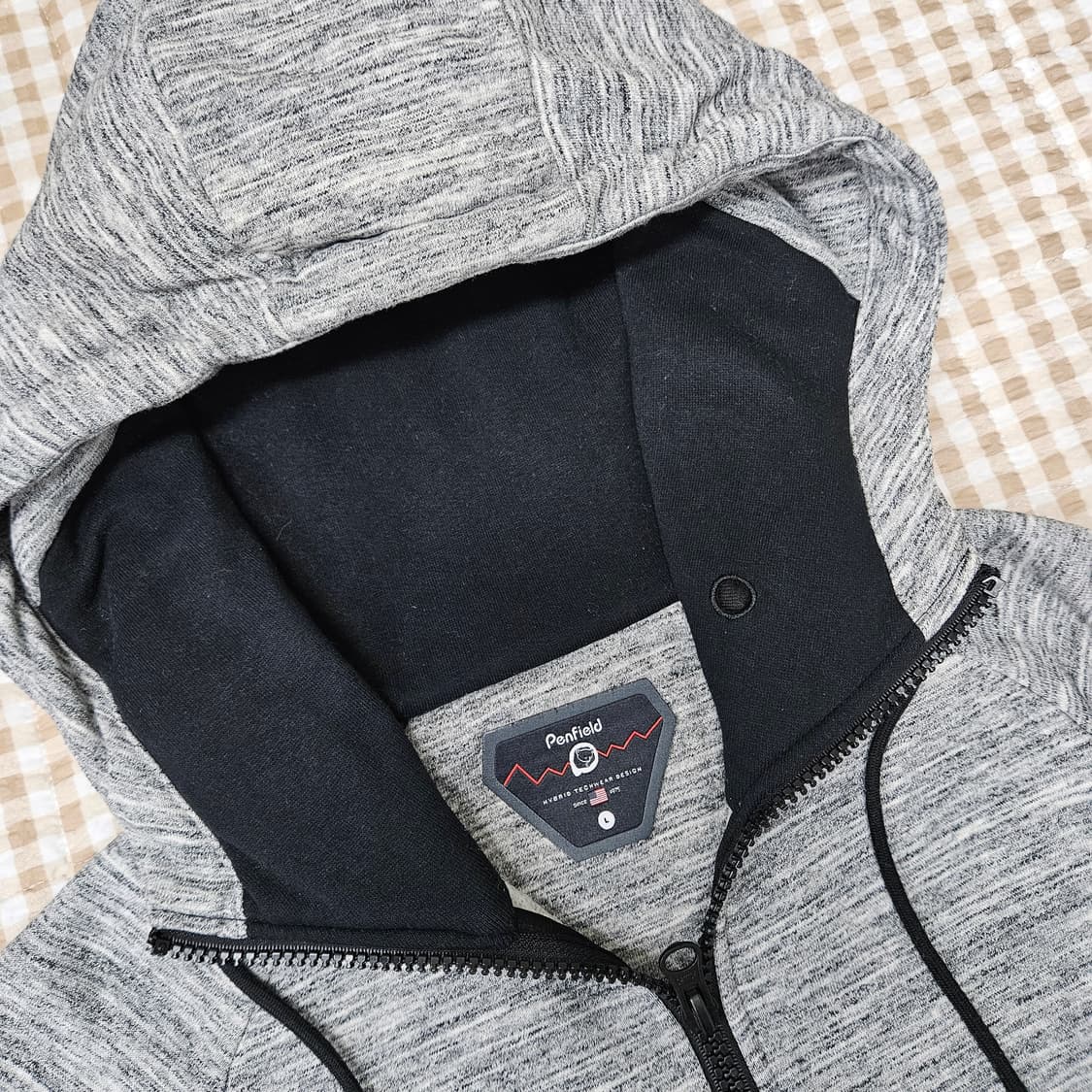 펜필드 기모 후드집업 남자100 상품이미지3