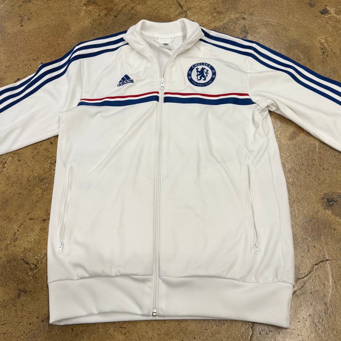 아디다스 흰파 화이트 첼시 져지 트랙탑 95 상품이미지3