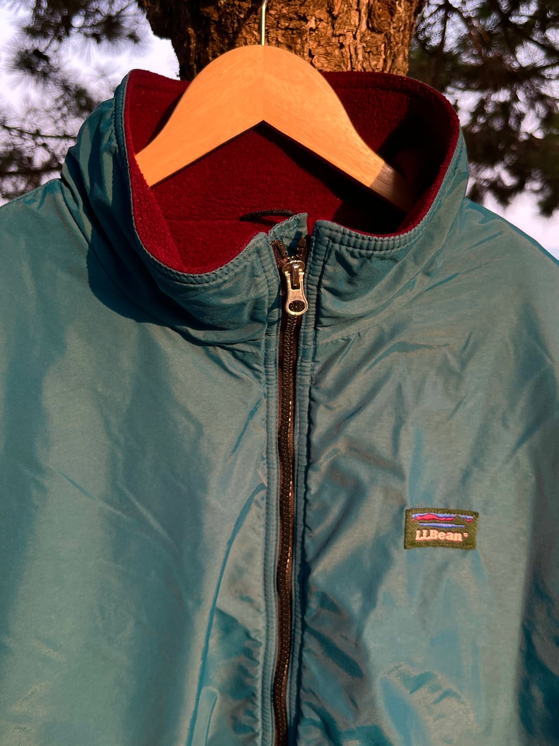 90s LL Bean 엘엘빈 웜업 자켓 상품이미지4