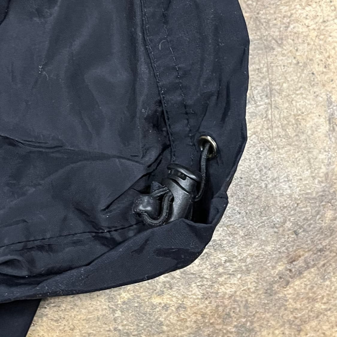 [정품/100] 노스페이스 블랙 후드 바람막이 자켓 b10 상품이미지7