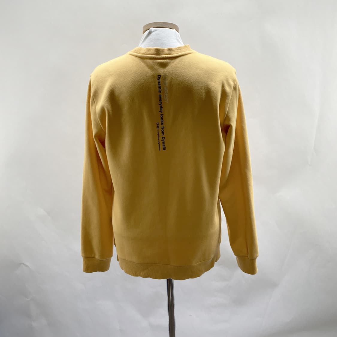 다이나핏 남성기모맨투맨티셔츠 옐로우 M 상품이미지3