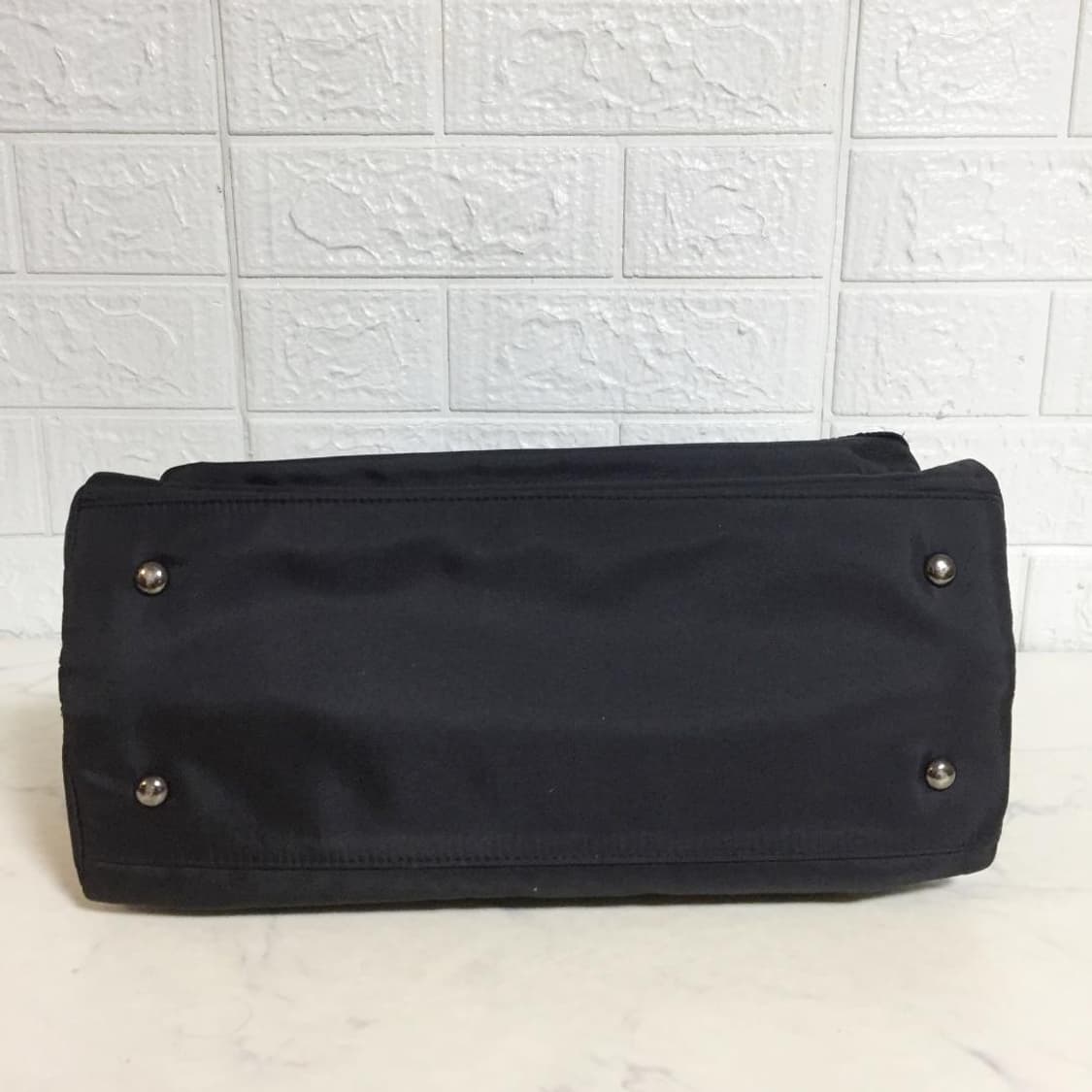 요지 야마모토 Y'SACCS 소가죽 나일론 토트백 상품이미지3