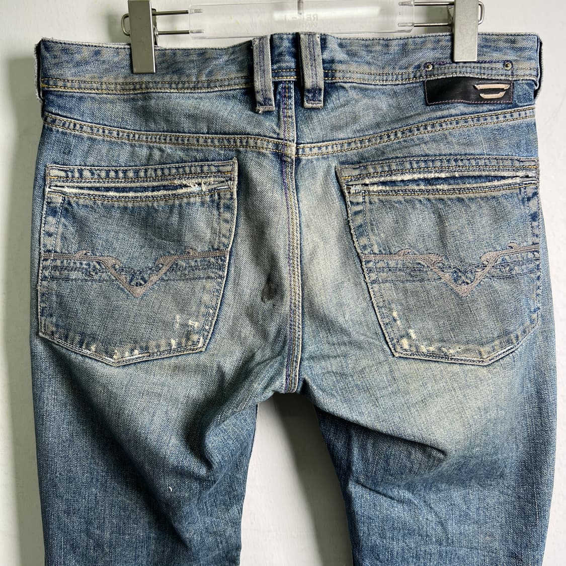 Diesel 디젤 빈티지 워싱 데님 팬츠 33 상품이미지6