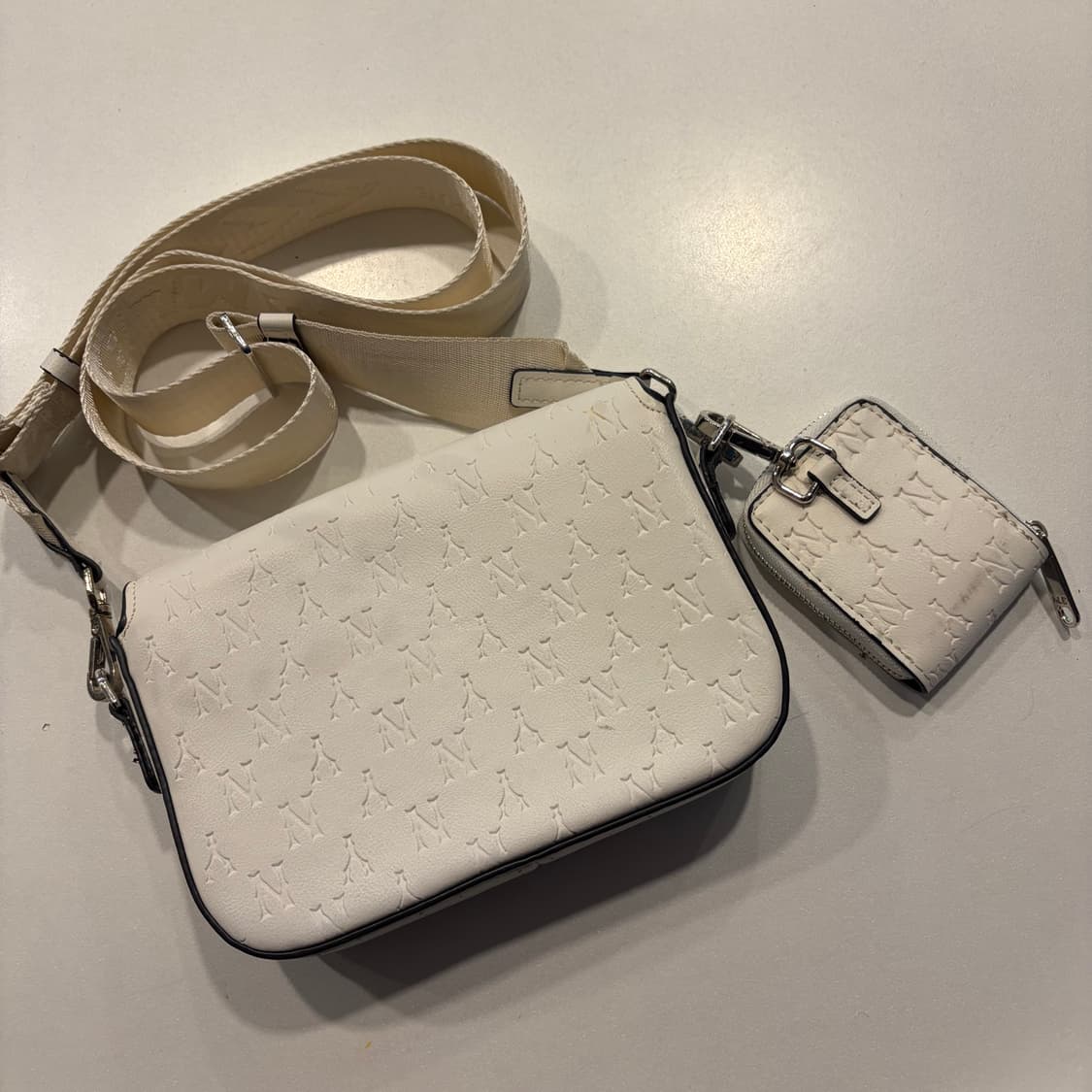 MLB 뉴욕 양키스 엠보 크로스백 + 카드지갑 상품이미지4