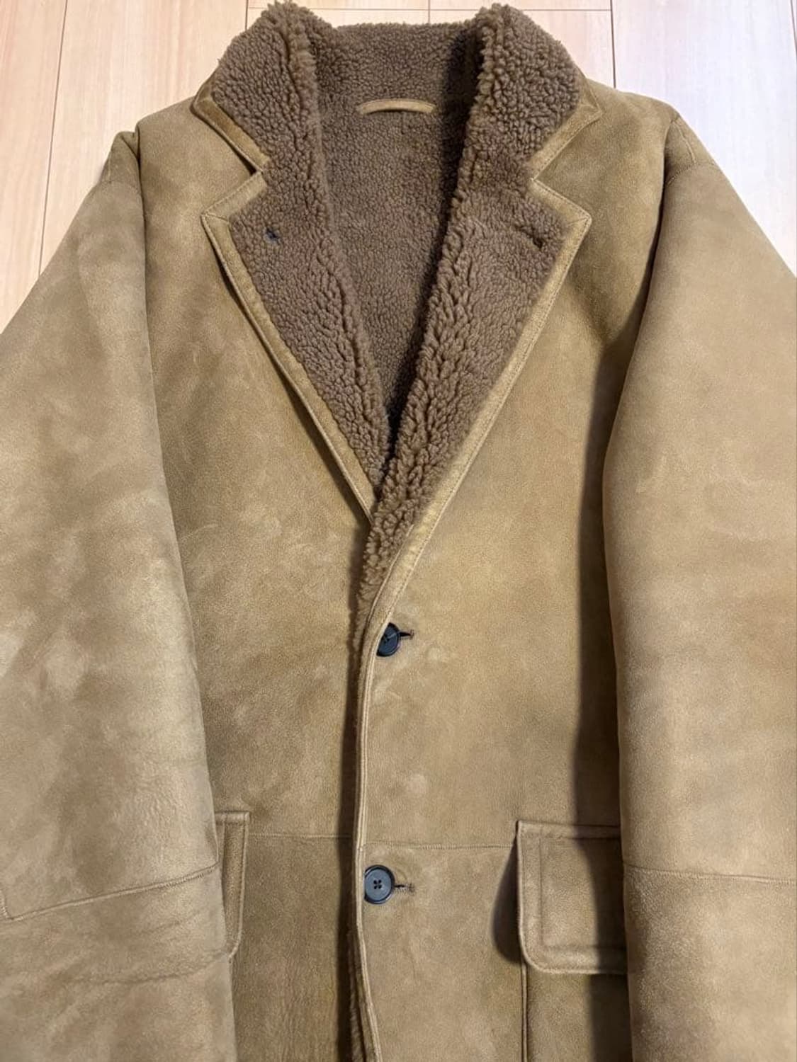 24fw Mouton coat 상품이미지4