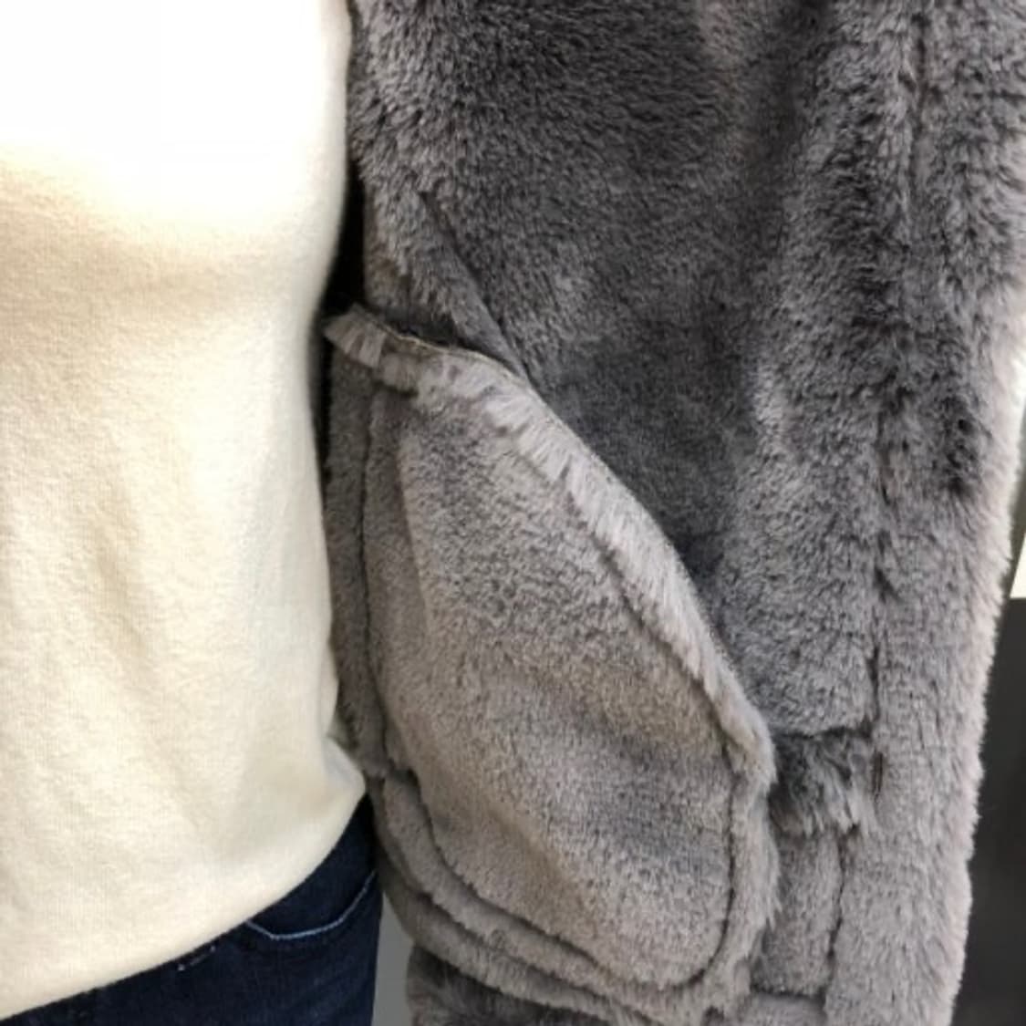 버클 스웨이드 라이더 숏 무스탕 상품이미지6