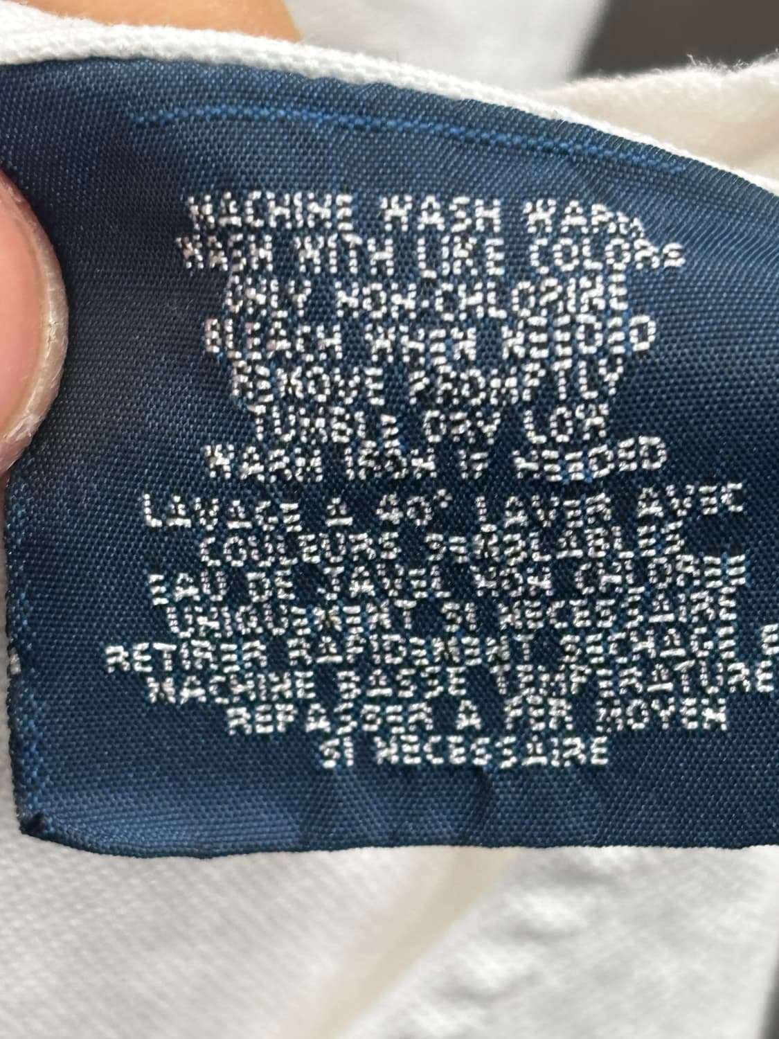 폴로 랄프로렌 화이트 셔츠 남방 L 상품이미지8