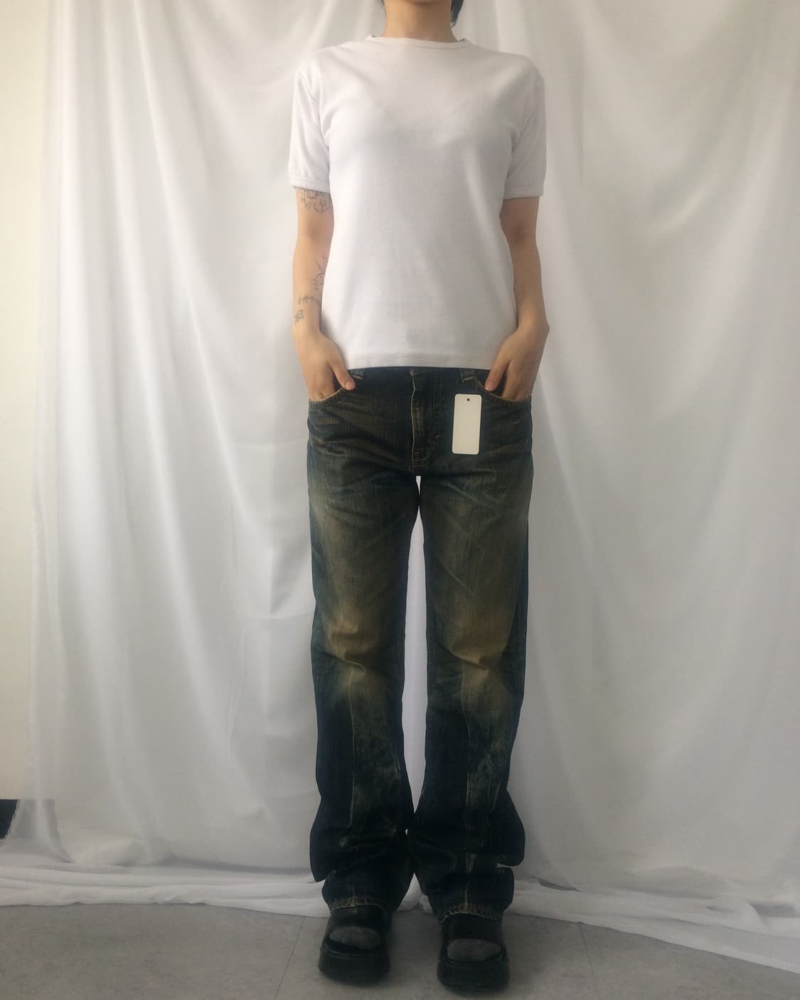 Avirex ribbed t shirt 상품이미지6