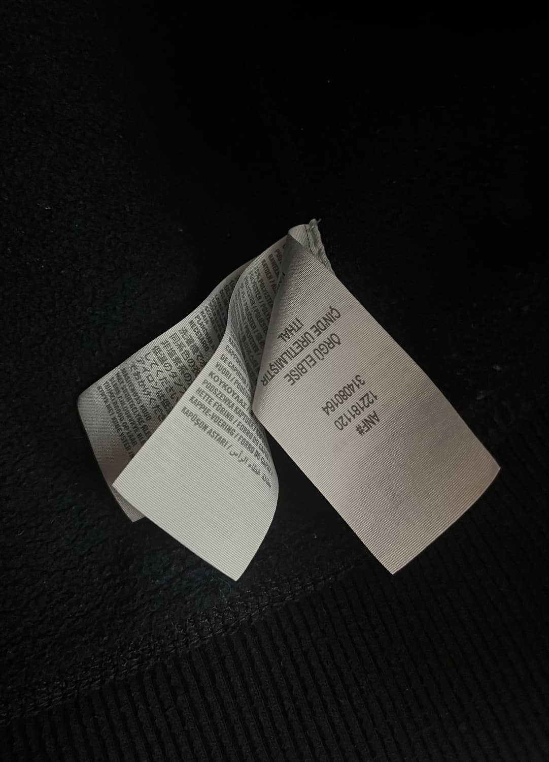 아베크롬비 앤 피치 스펠로고 대장 후드집업 네이비 (M)  상품이미지5