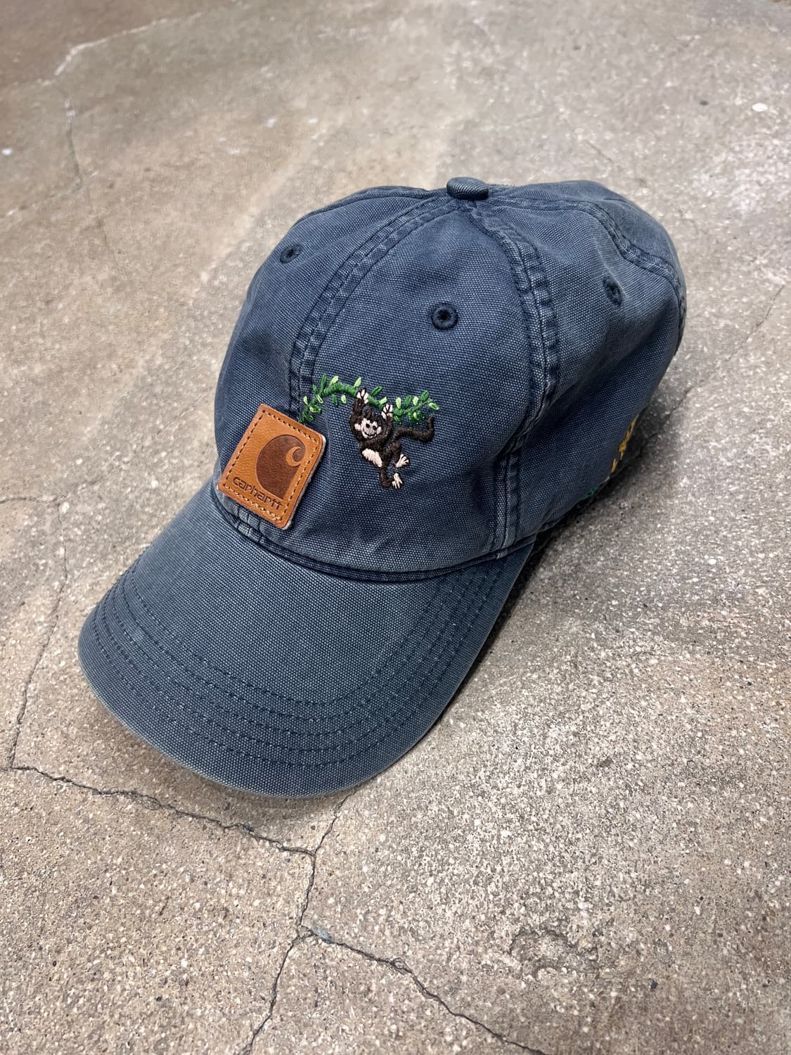 Handmade 칼하트 볼캡 Monkey 상품이미지1