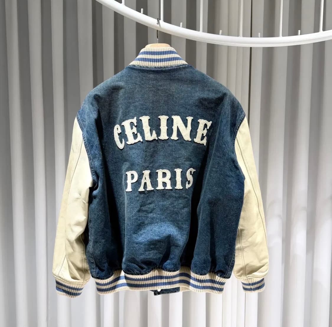 S / 셀린느 트레일 워시 데님 루즈 트리옹프 자켓 상품이미지2