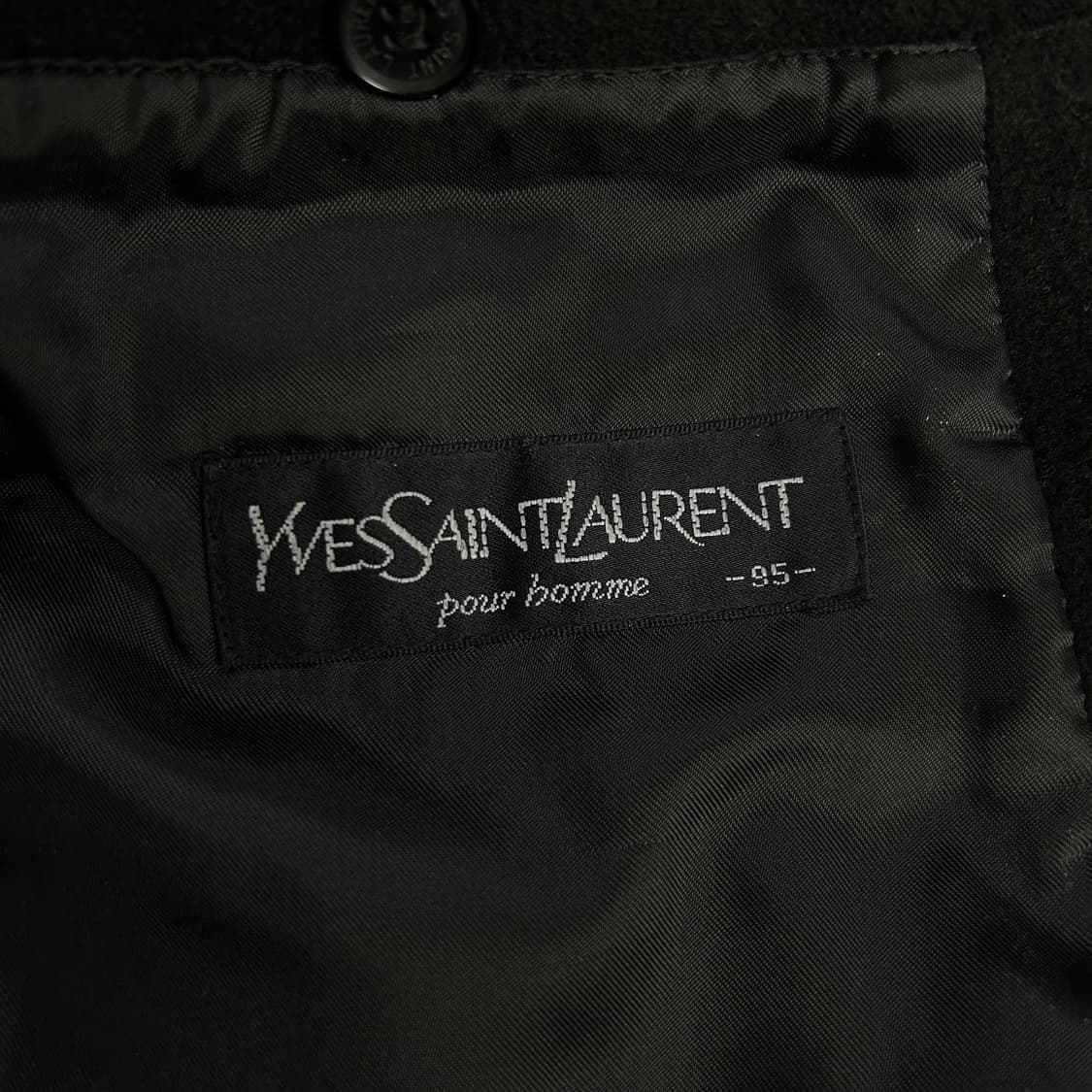 Ysl 입생로랑 모직 코트 m 상품이미지3