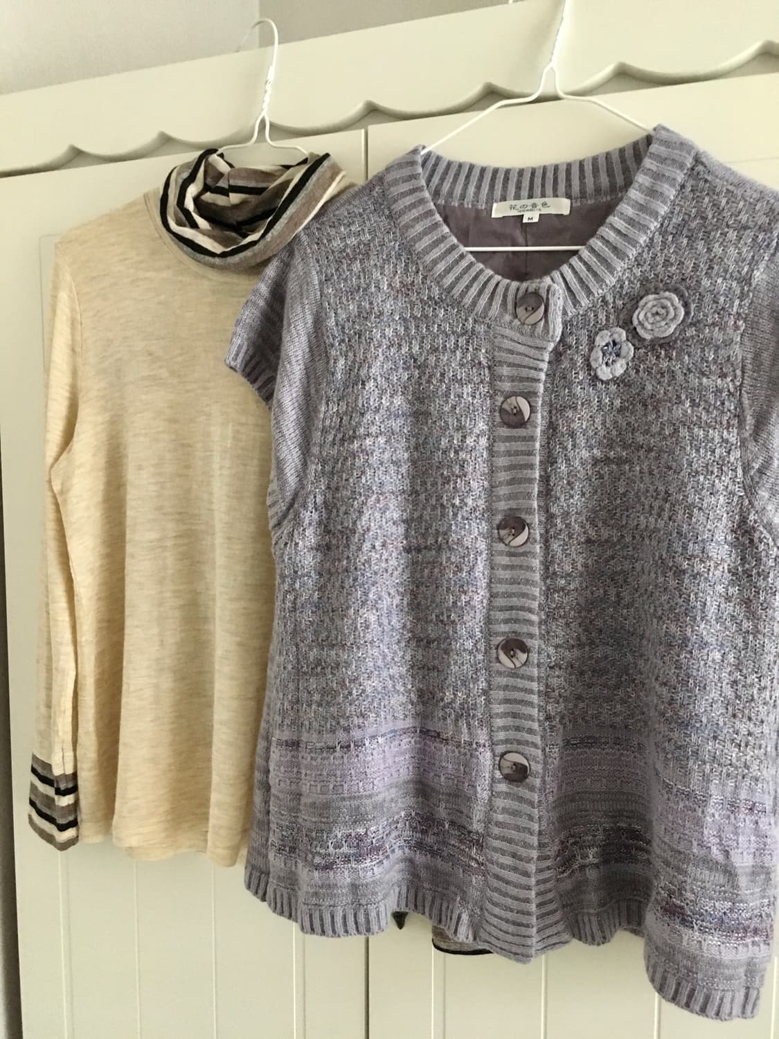 일본빈티지 하구미 스즈코 모리걸 히피 보카시 아오이유우 레이어드 코디세트 상품이미지2