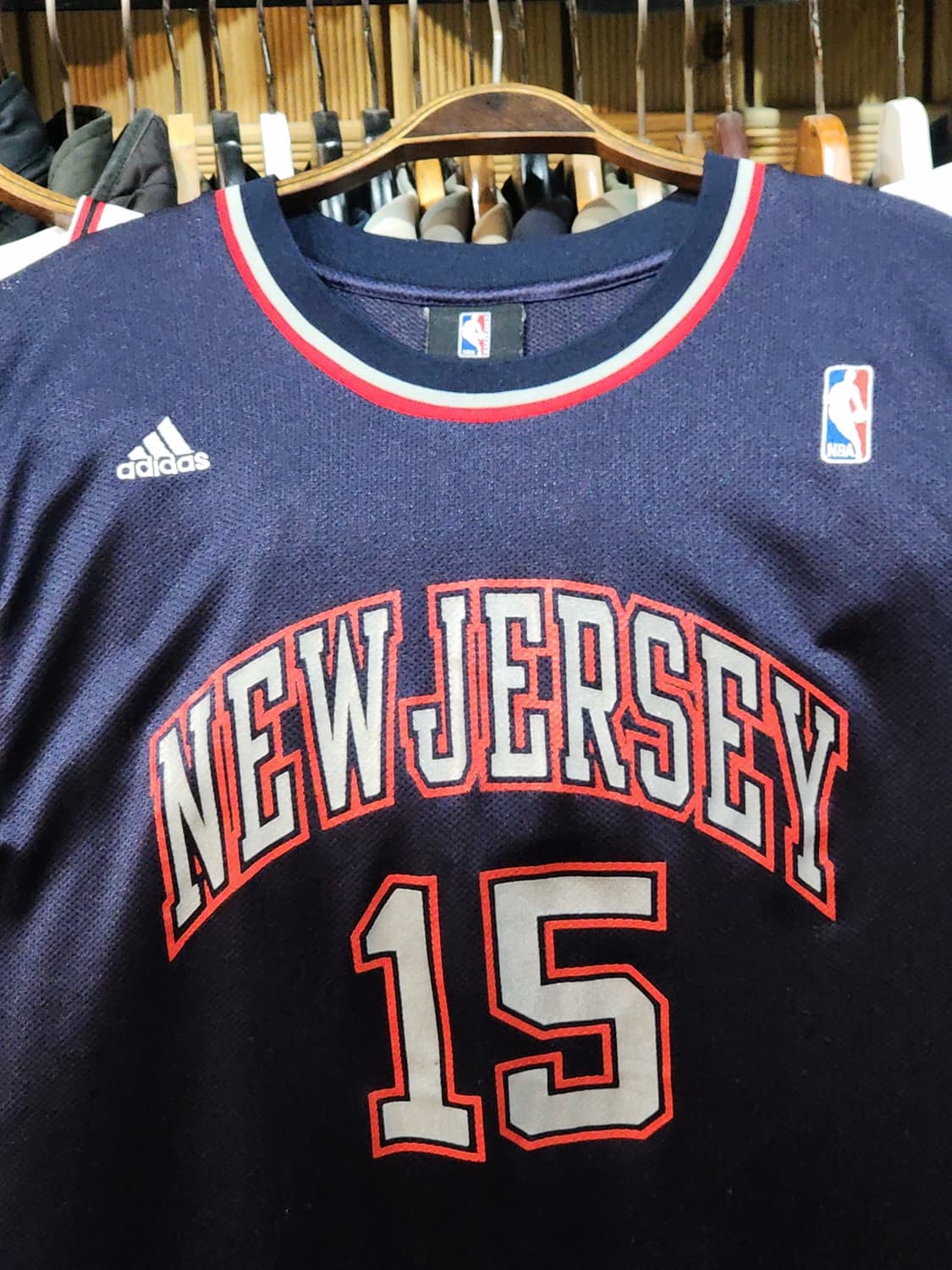 아디다스 NBA 뉴저지 네츠 농구져지 빅사이즈 빈스카터 유니폼  상품이미지2