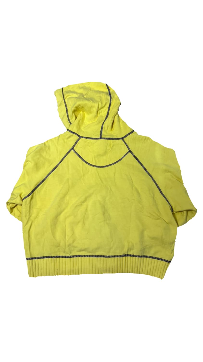 플로럴 스티치 엘로우 후드집업 상품이미지7