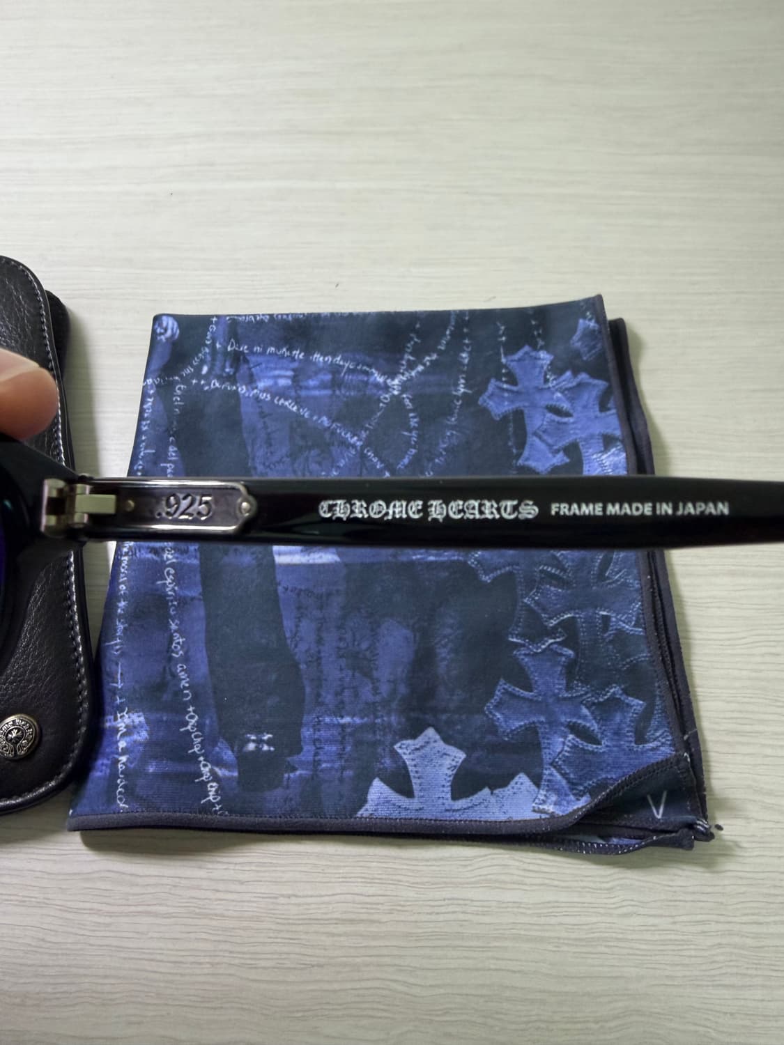 크롬하츠 로우라이더 유광 블랙 52사이즈 상품이미지7