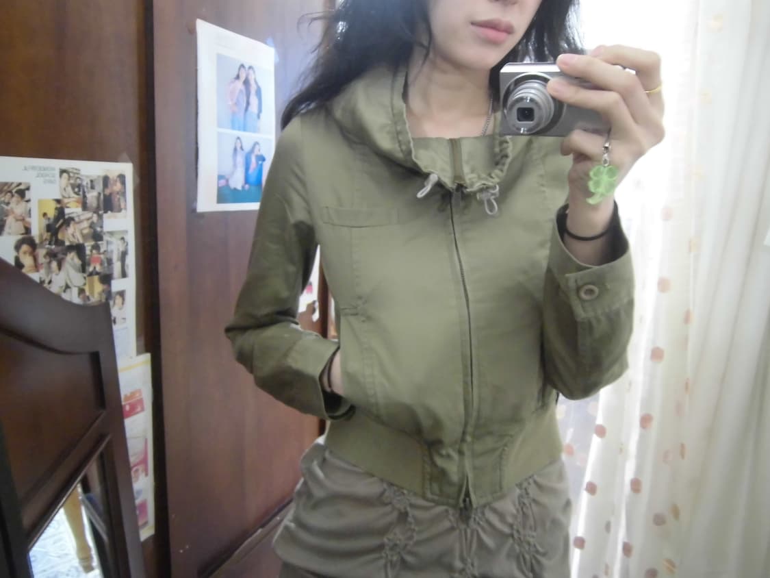 jpn vintage Spring Bomber Jacket 상품이미지4