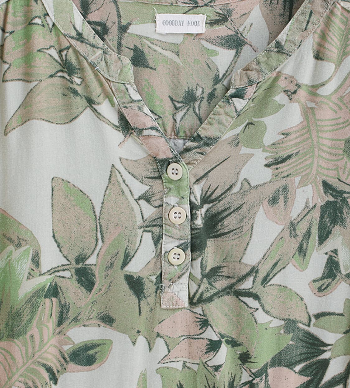 GOODDAY MOOD _ rayon gather ops_S4401 상품이미지3