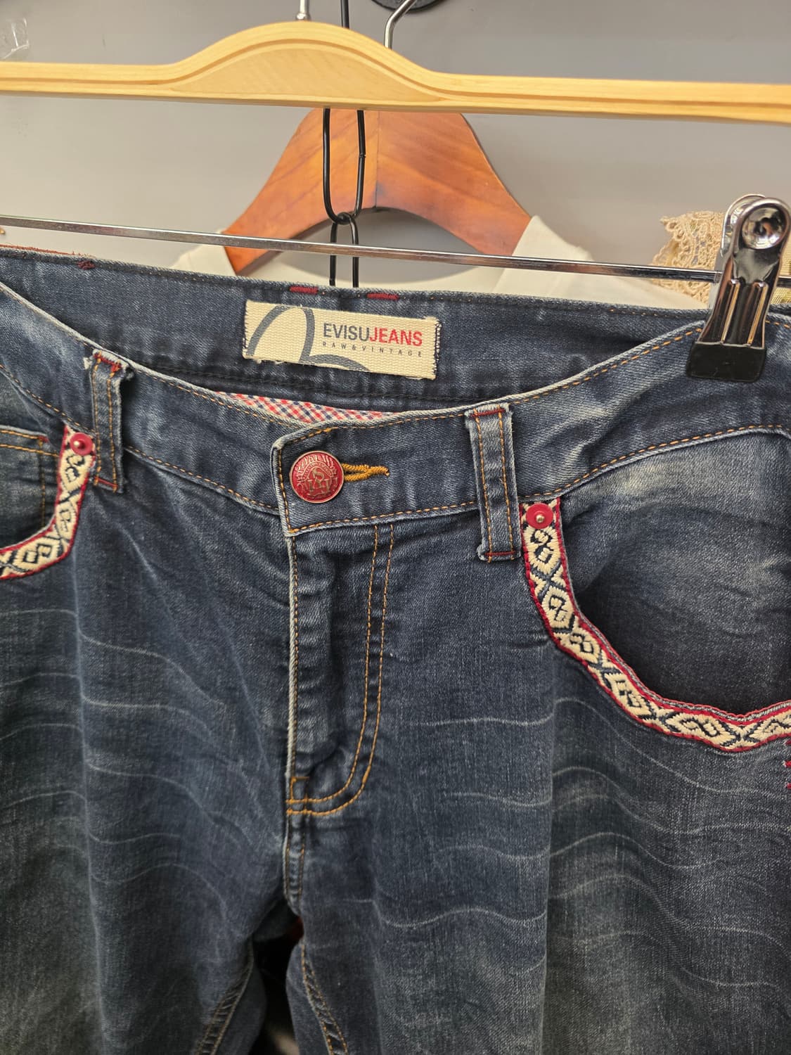 에비수 시그니처 워크 데님 팬츠 34 상품이미지3