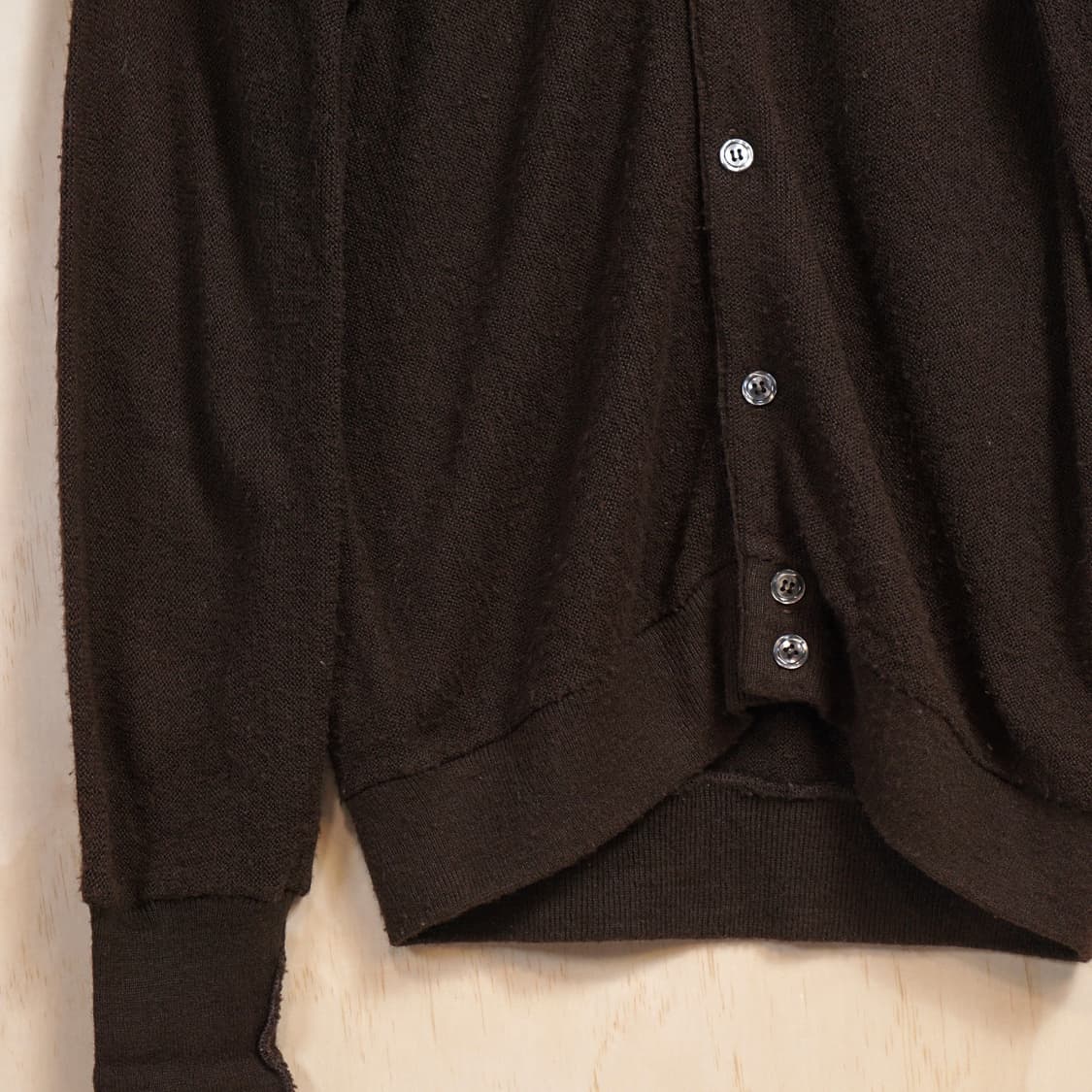 1960s 라코스테 Orlon 아크릴 가디건 상품이미지3